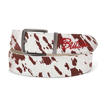 Butter Goods Animal Hide Belt Cow